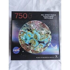 NASA 750 Pc Foil Effect Jigsaw Puzzle Lake Carnegie Western Australia New Sealed